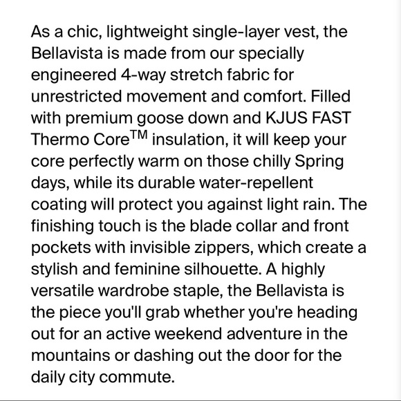 KJUS Bellavista Vest - Picture 6 of 6